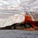 Cataratas de Sangre, en la Antártida