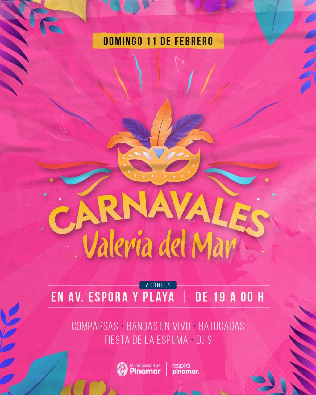 En este momento estás viendo Carnaval en Valeria del Mar