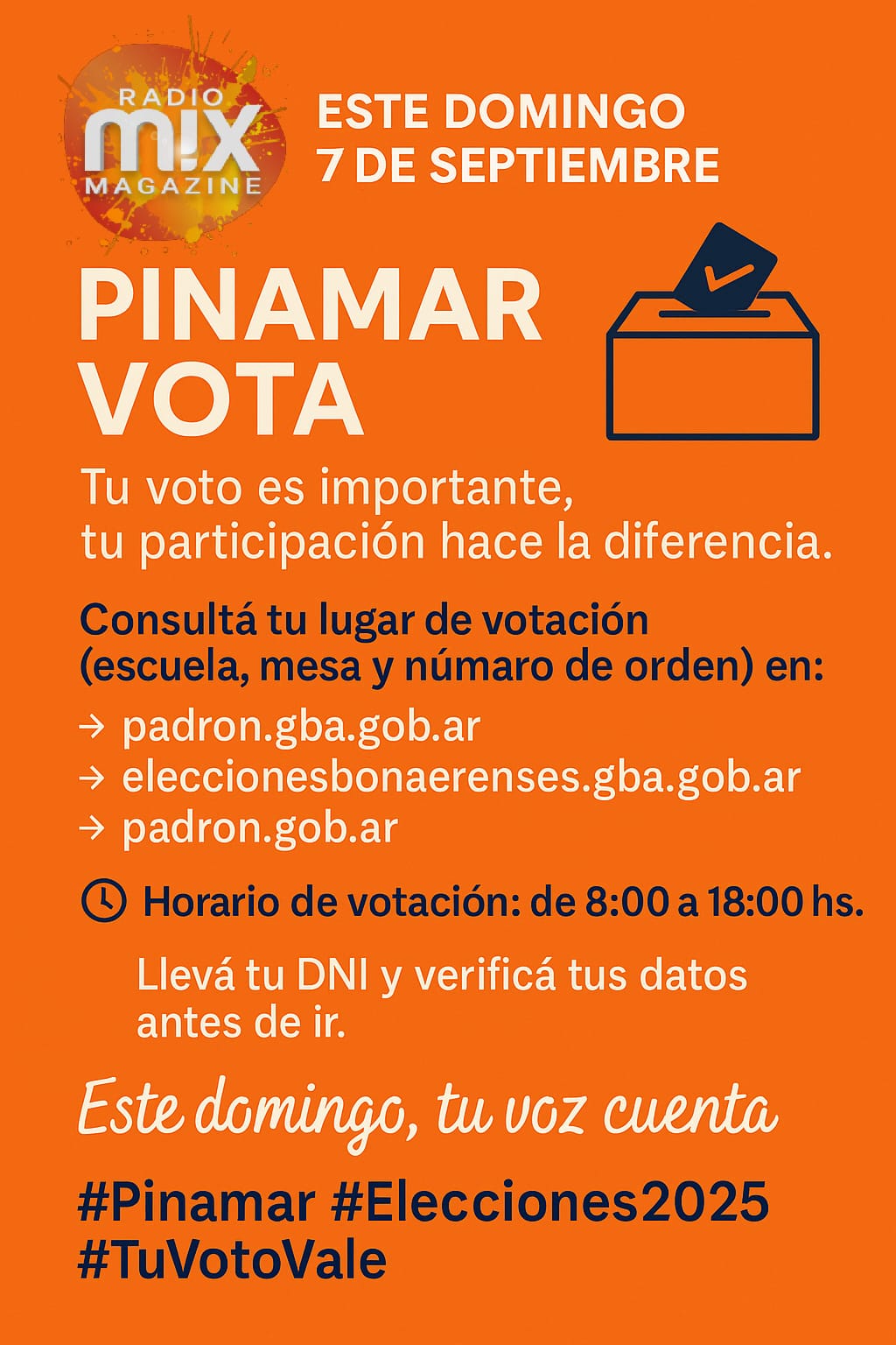 En este momento estás viendo Camino al 7 de septiembre: Pinamar vota