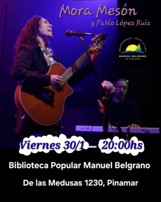 En este momento estás viendo MORA MESÓN EN LA BIBLIOTECA POPULAR