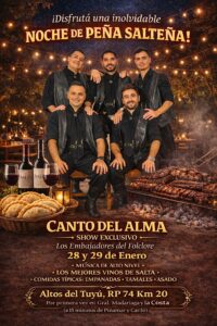 Lee más sobre el artículo NOCHE DE PEÑA SALTEÑA