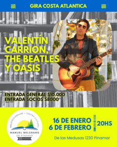 Lee más sobre el artículo VALENTÍN CARRIÓN The Beatles y Oasis