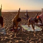 Yoga en la playa de Hipocampo