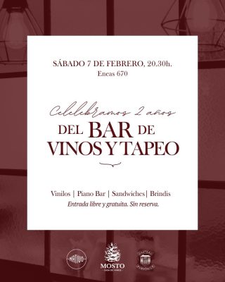 En este momento estás viendo BAR DE VINOS Y TAPEO EN MOSTO