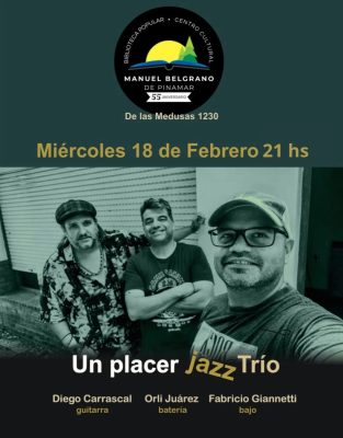 En este momento estás viendo UN PLACER DEL JAZZ TRIO