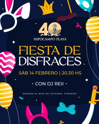 En este momento estás viendo CELEBRANDO 40 AÑOS DE HIPOCAMPO UNA FIESTA DE DISFRACES