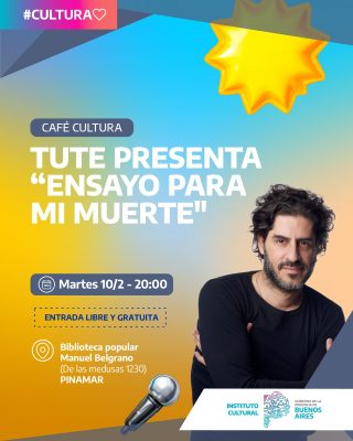 En este momento estás viendo TUTE PRESENTA «ENSAYO PARA MI MUERTE»