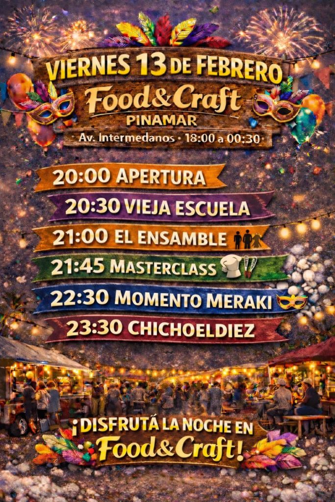 En este momento estás viendo FOOD & CRAFT PINAMAR