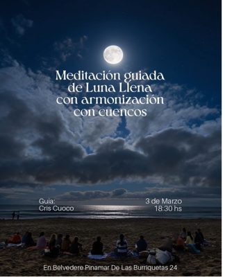 En este momento estás viendo MEDITACIÓN DE LUNA LLENA
